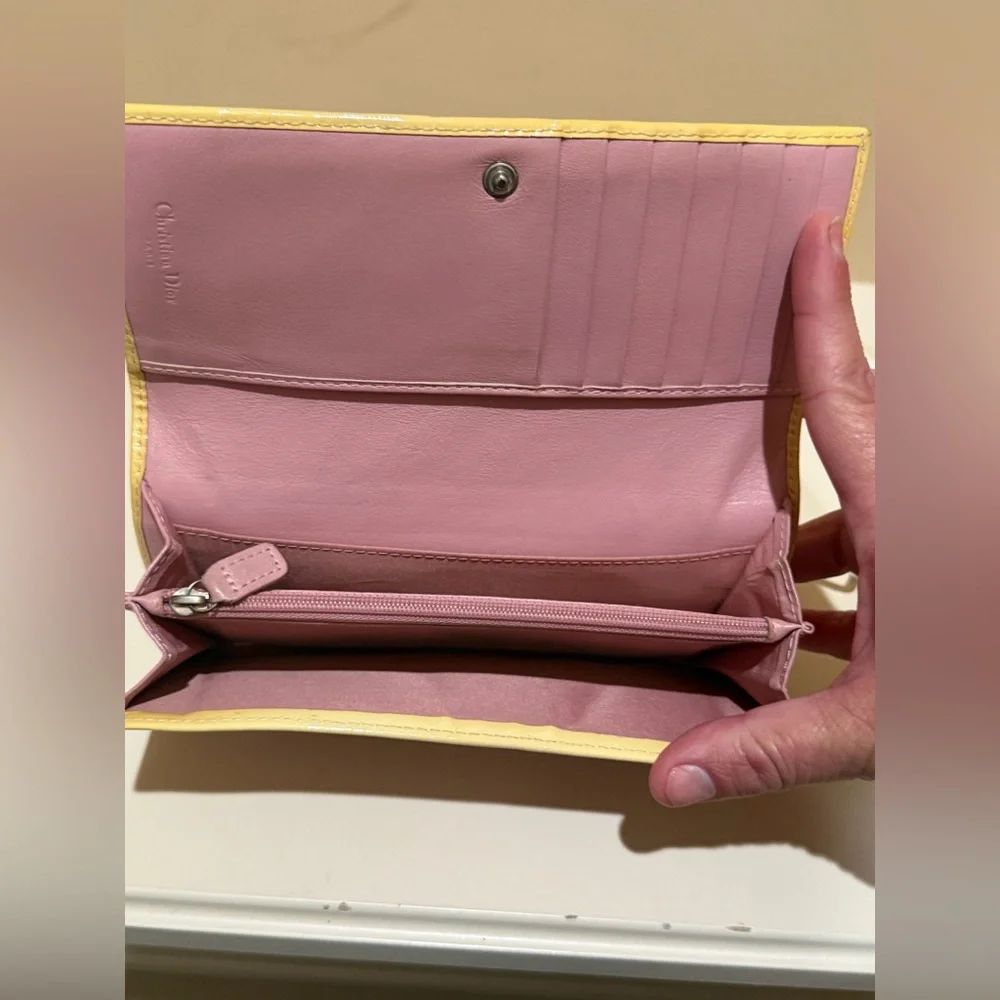 Christian Dior Vintage Trotter 2 Long Wallet